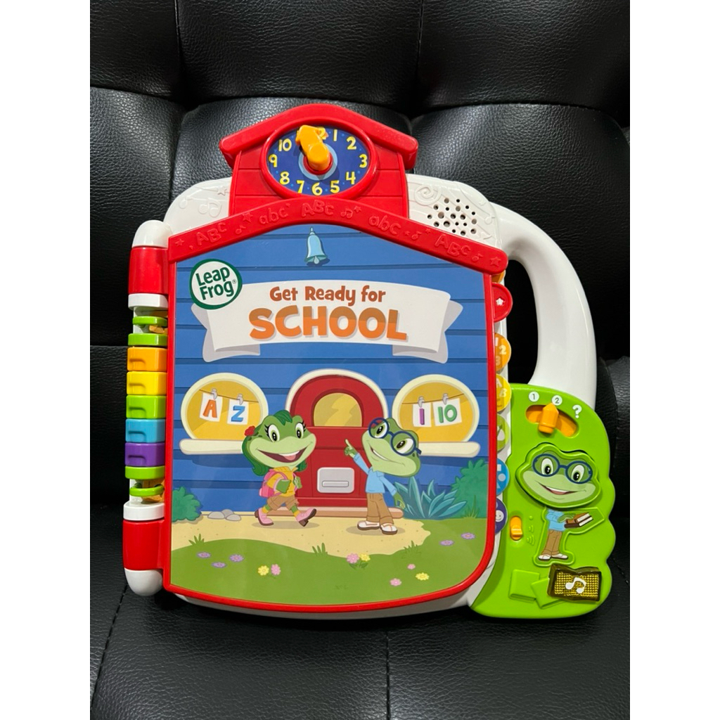 [ PRELOVED ] LEAPFROG Tad's Get Ready for School Book