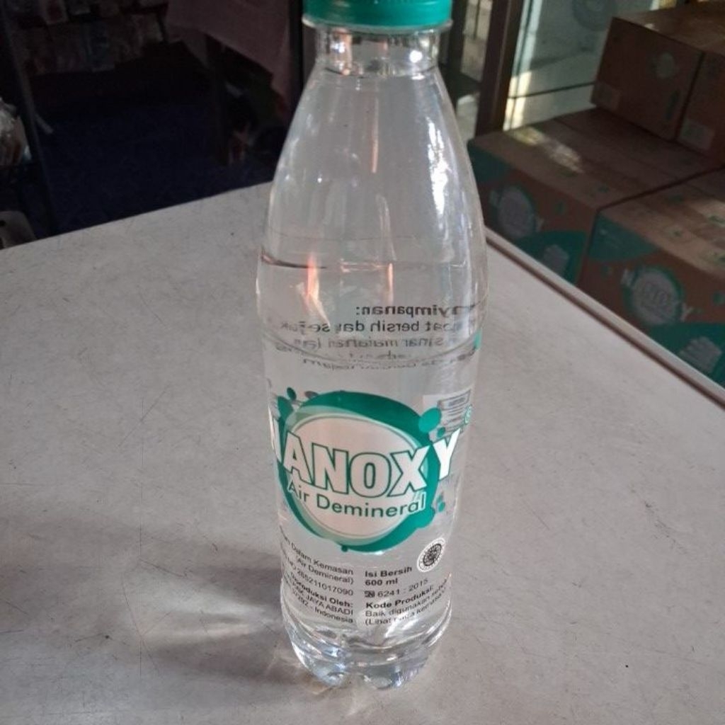 NANOXY  BOTOL MINERAL 600 ml 600ml