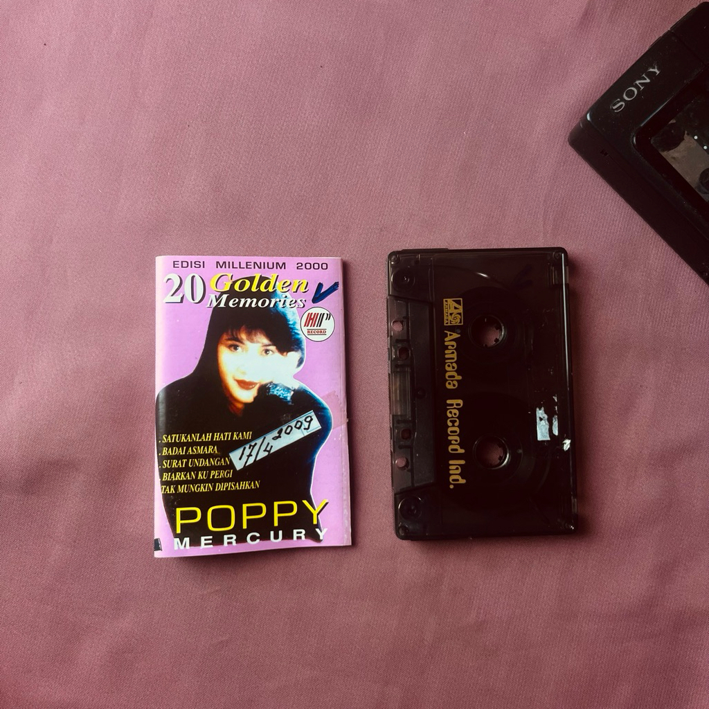 Kaset Pita Poppy Mercury Edisi Millenium – 20 Golden Memories Original Pop Indonesia