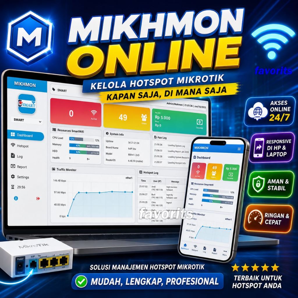 Mikhmon Online v4