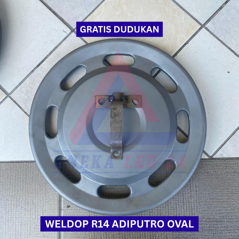 (1 BIJI) WELDOP WILDOP WHEELDOP DOP ADIPUTRO OVAL RING 13 RING 14 WELDOP OVAL BONUS PANGKON/DUDUKAN 