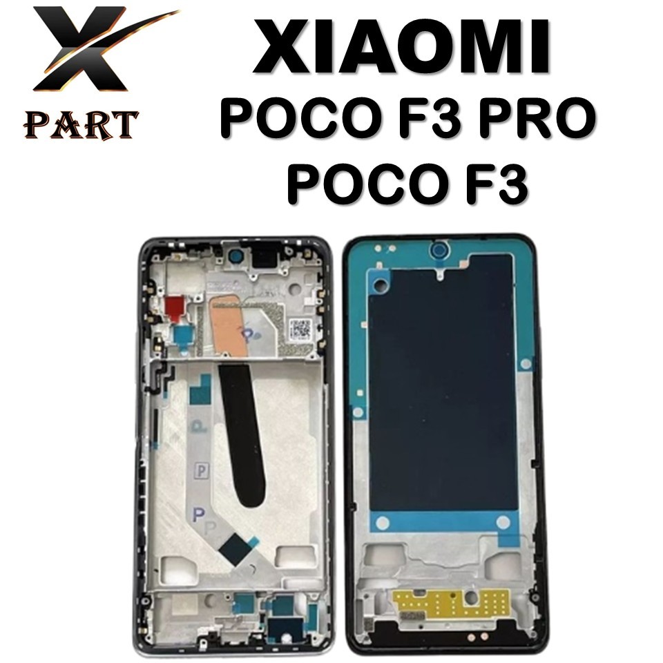 BEZEL / FRAME LCD / TULANG TENGAH POCO F3 PRO / F3 ORI100%