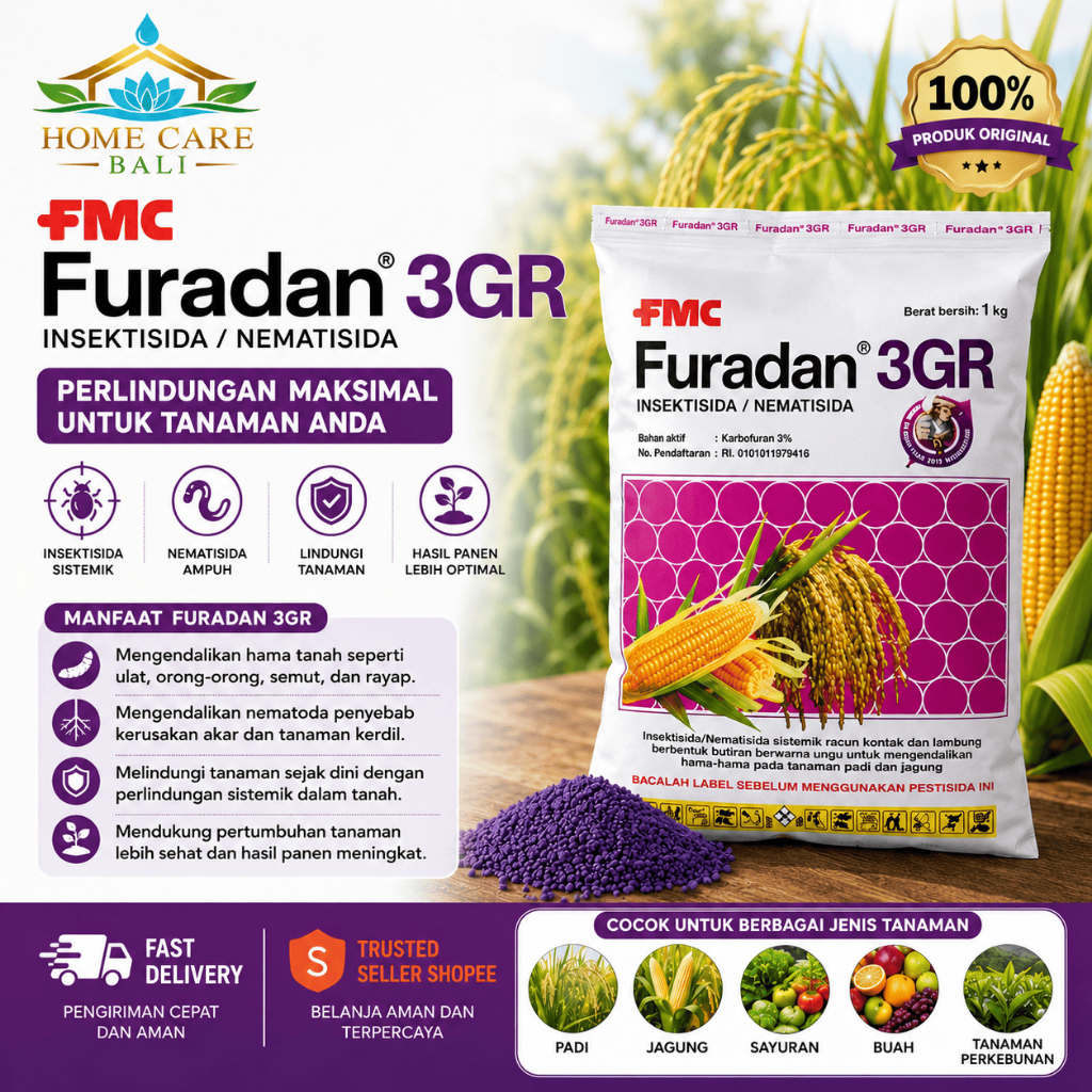 Furadan 3GR Obat Hama Pertanian dan Perkebunan