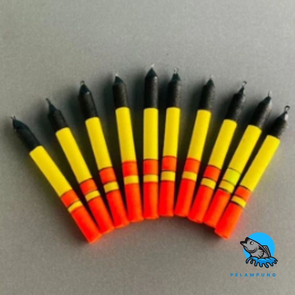 Pelampung pancing busa bolong starlight/fosfor 6cm | Bolong Tahan Lama
