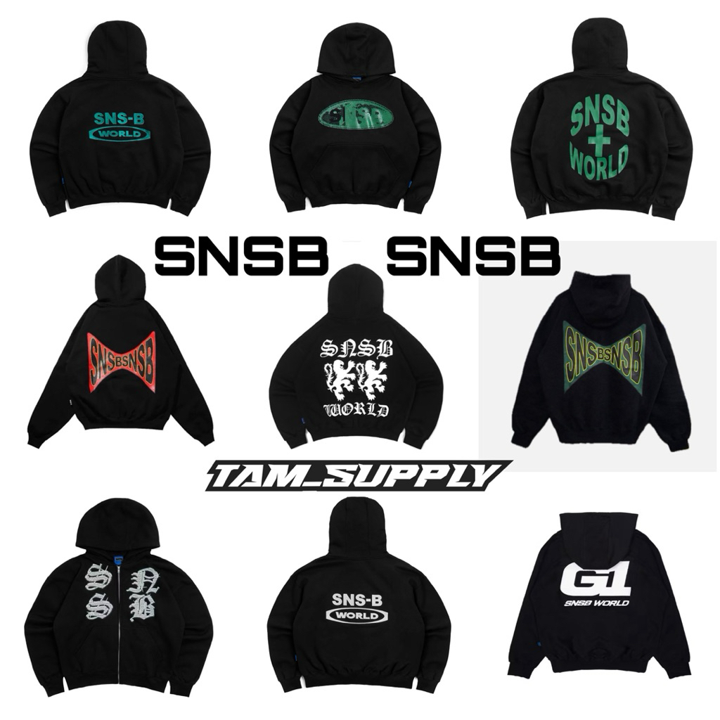 (TERMURAH ORIGINAL 100%) SNSB WORLD HOODIE BOXY ALL VARIAN|CASHBAG SNSB | HOODIE REGULER PRIA | SNSB