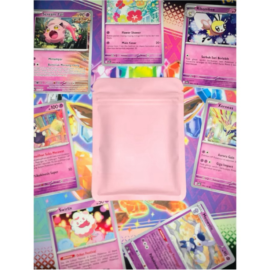 HIT PACK POKEMON INDONESIA AR/SR OFFICIAL ORIGINAL ISINYA