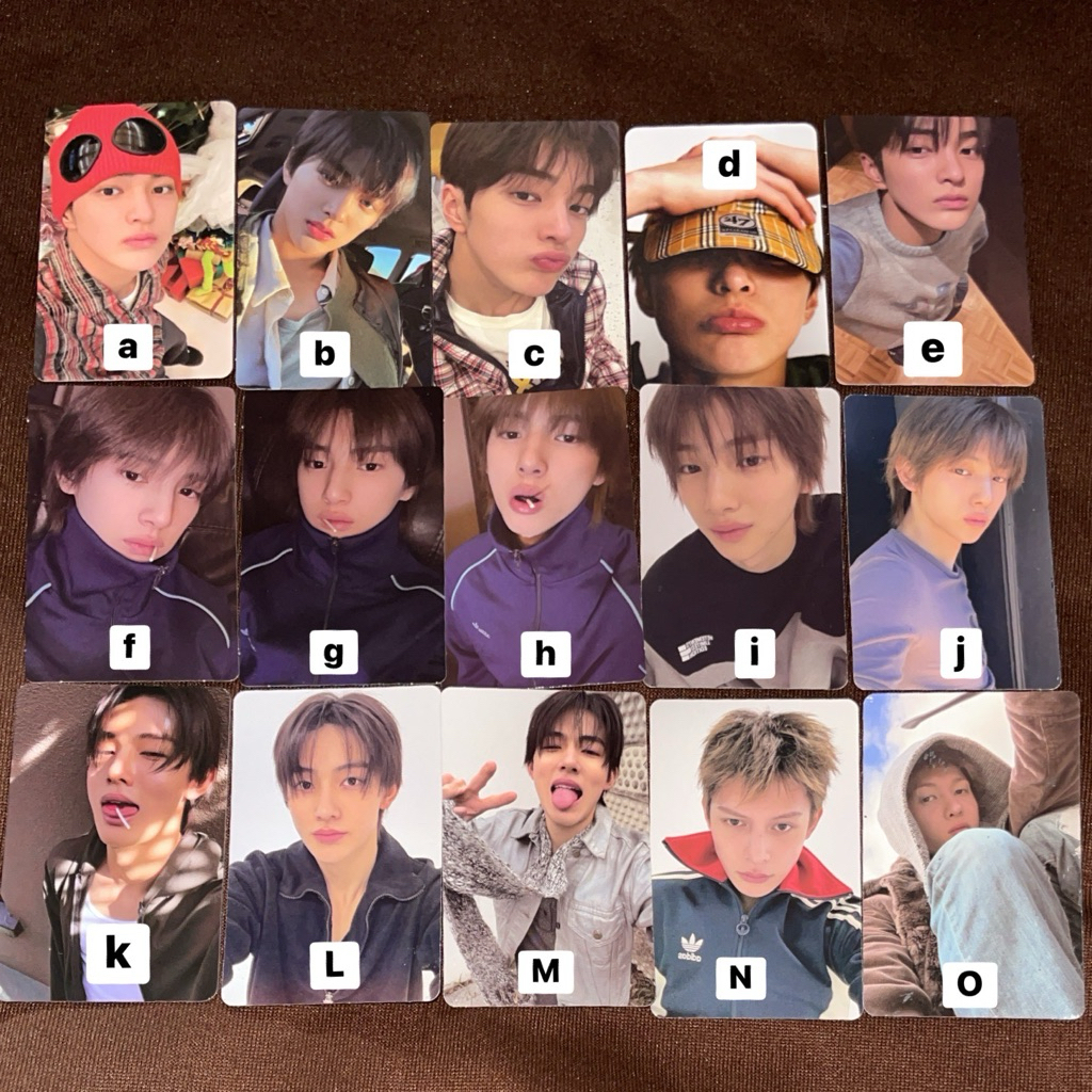 [READY] Pc Keonho Album weverse green green Panorama A Potrait B || pc seonghyeon sean scene 1 studi