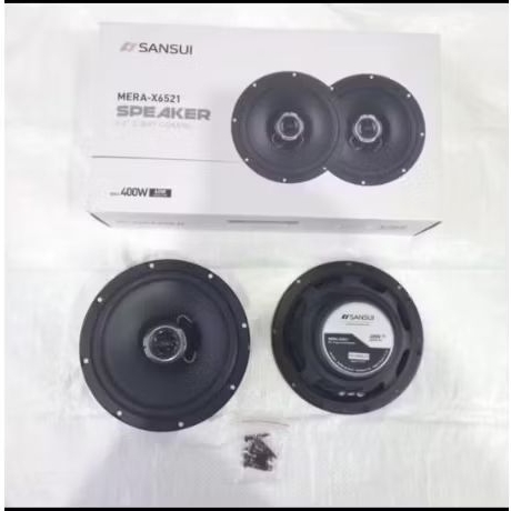 Speaker Coaxial Sansui MERA-X6521/Speaker Mobilio Sansui 6.5 inch