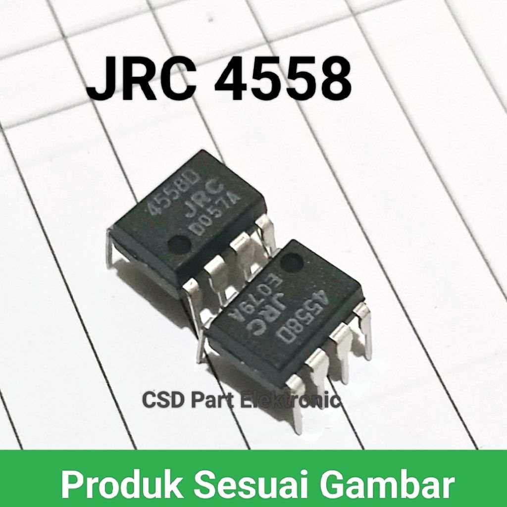 Ic JRC 4558 D Dip 8 Ic JRC 4558D JRC4558D