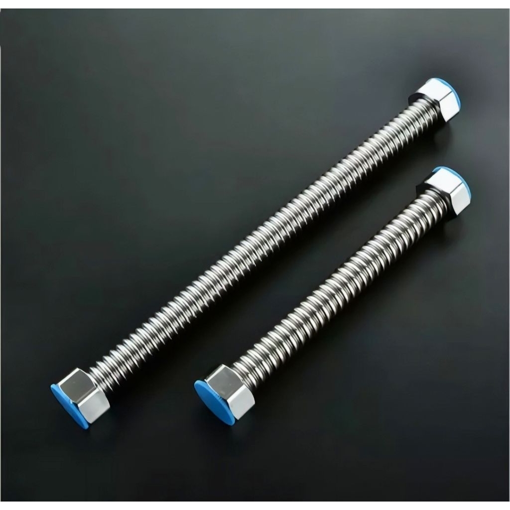 Fleksibel Wavy Hose 1/2 inch Selang Flexible SS 304 Selang Flexible Hose Air Panas 1/2" Selang Flexi