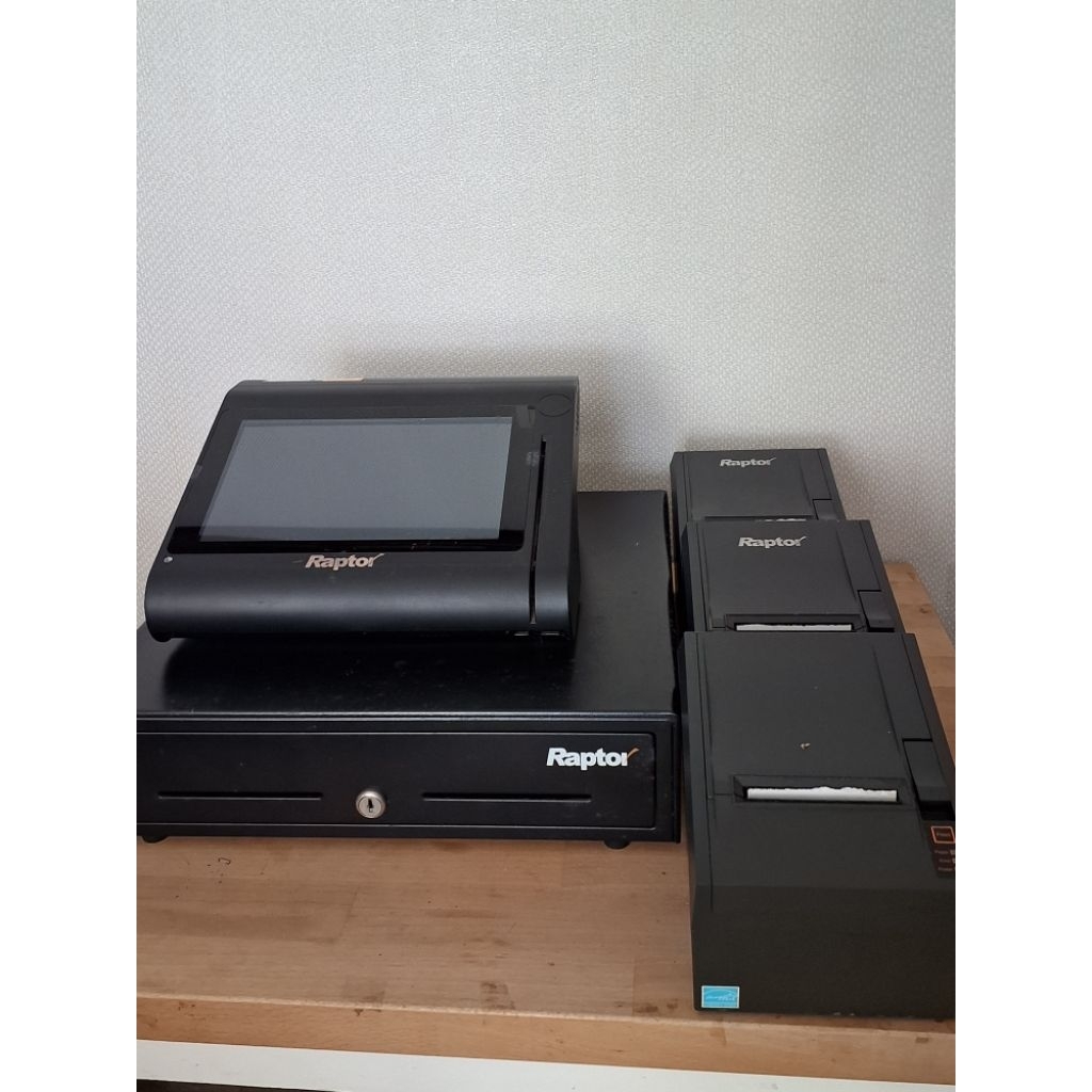 Mesin POS Point of Sale kasir Raptor set ex Restaurant