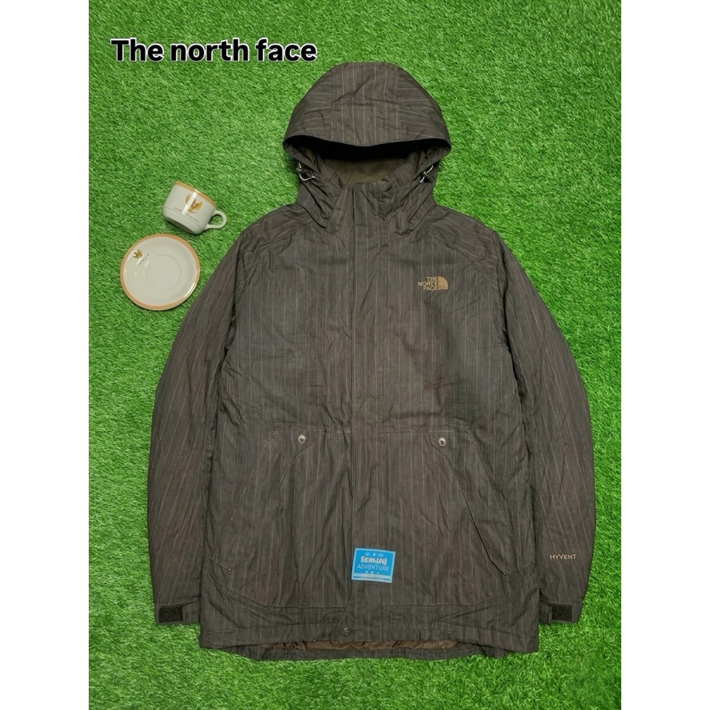 jaket outdoor the north face hyvent second original