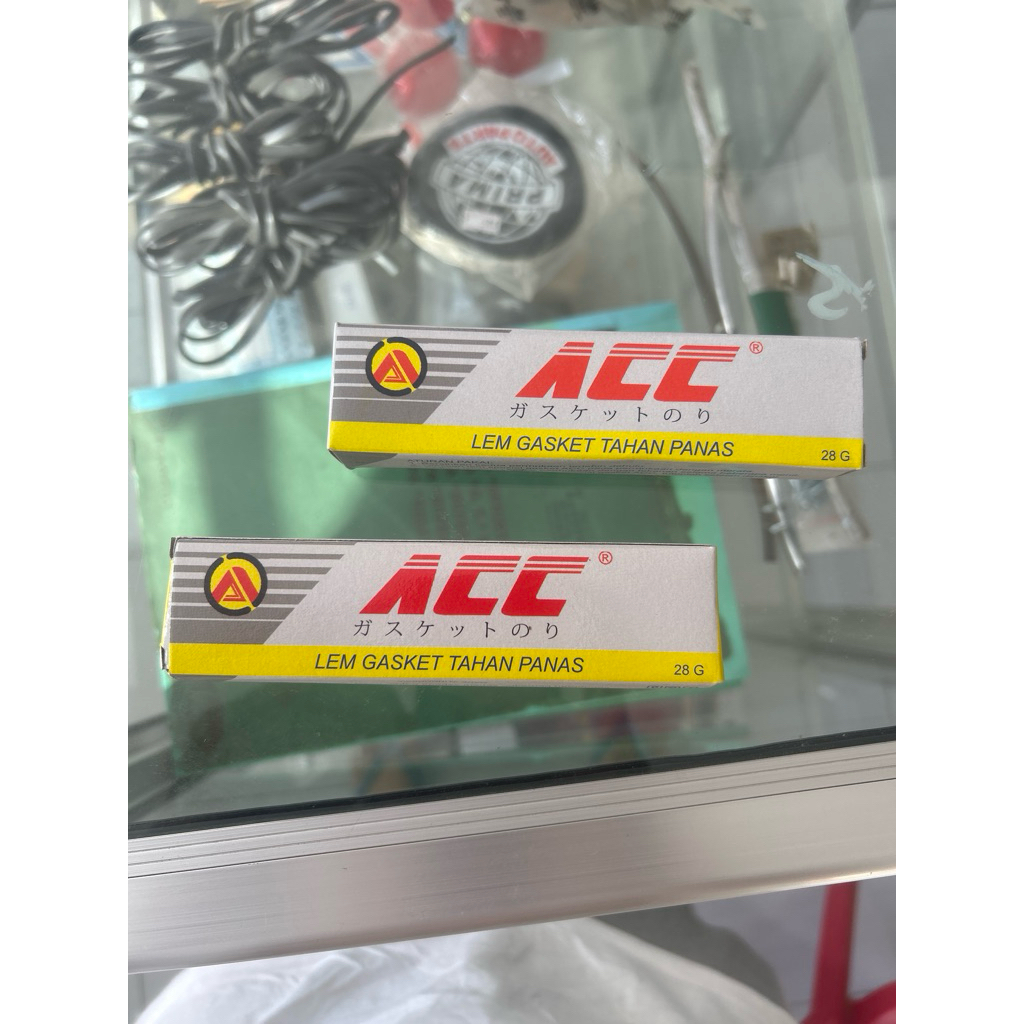 Lem perekat gasket paking packing top set pak mesin Motor dan Vespa merk ACC Bagus
