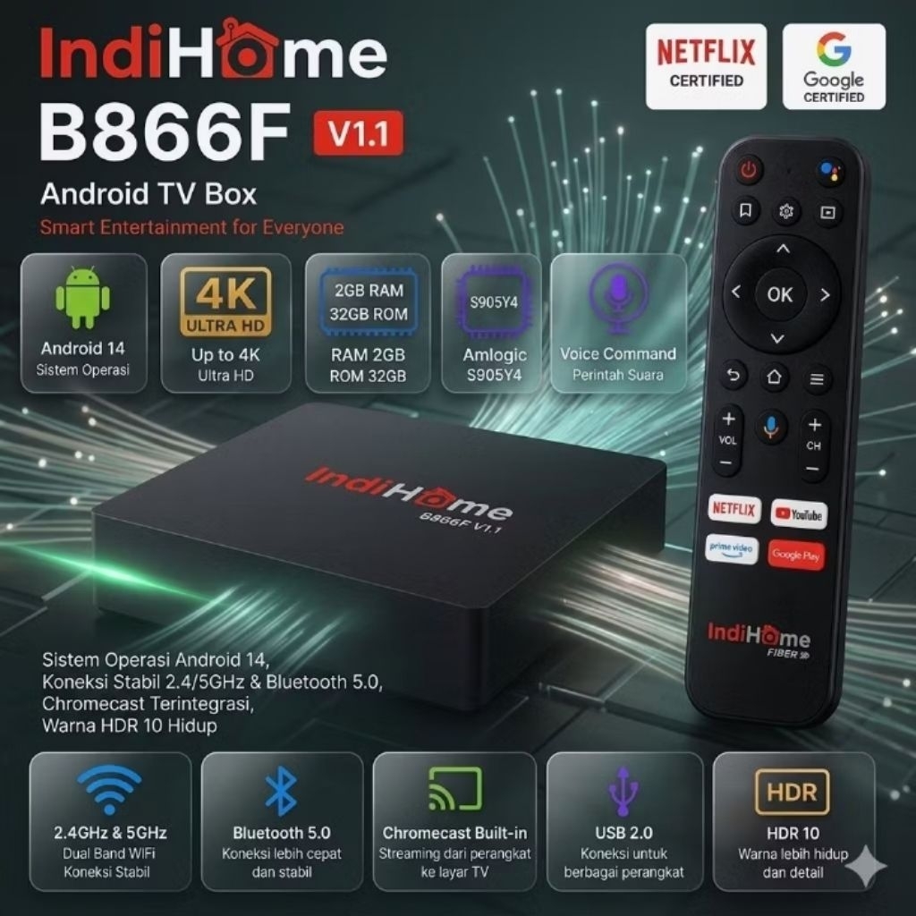 STB Android Smart TV Box B866f Android 11 dan 12 Unlock Root Full Aplikasi Full Custom SIAP PAKAI