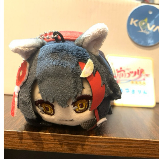 keychain plushie mochi kororin ookami mio hololive bag charm ookami mio plushie official
