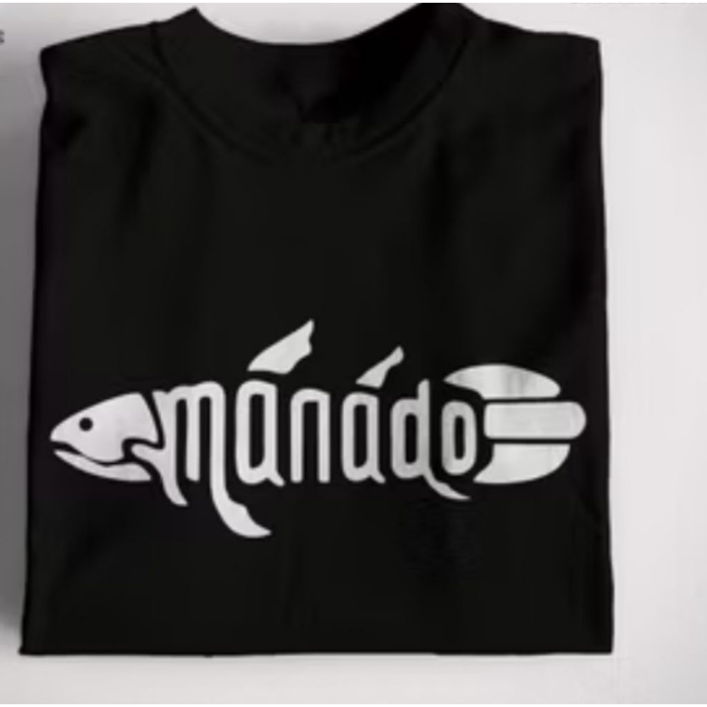 Manado Kaos Manado Sulawesi Utara Kaos Lengan Pendek Kaos pria Kaos wanita