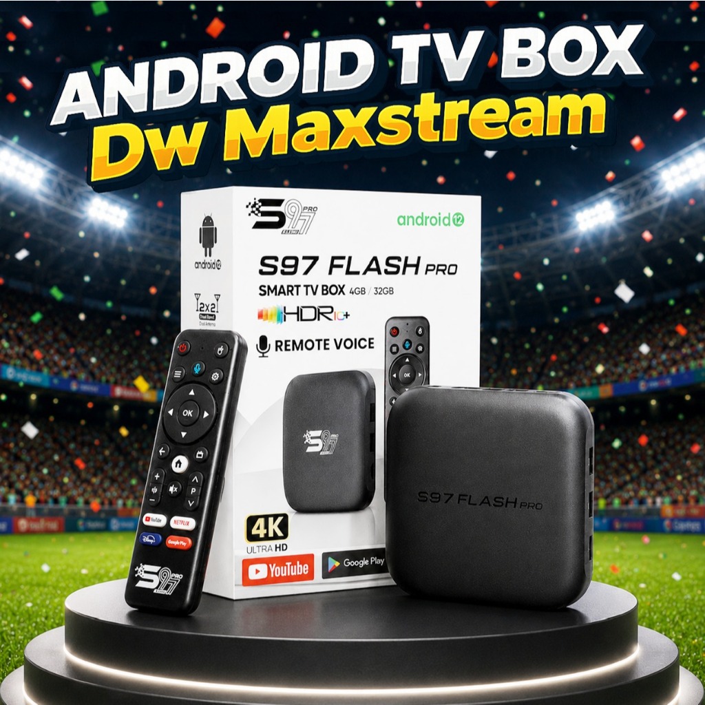 Android TV Box Smart 4K Android 12 Remote Voice Bluetooth 4GB+32GB 2.4G/5G Miracast Screenmirroring 