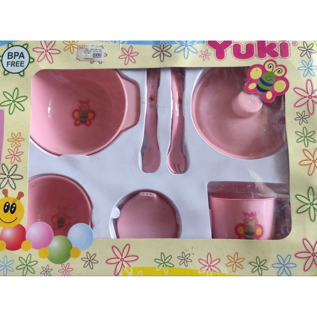 YUKI feeding set alat makan bayi