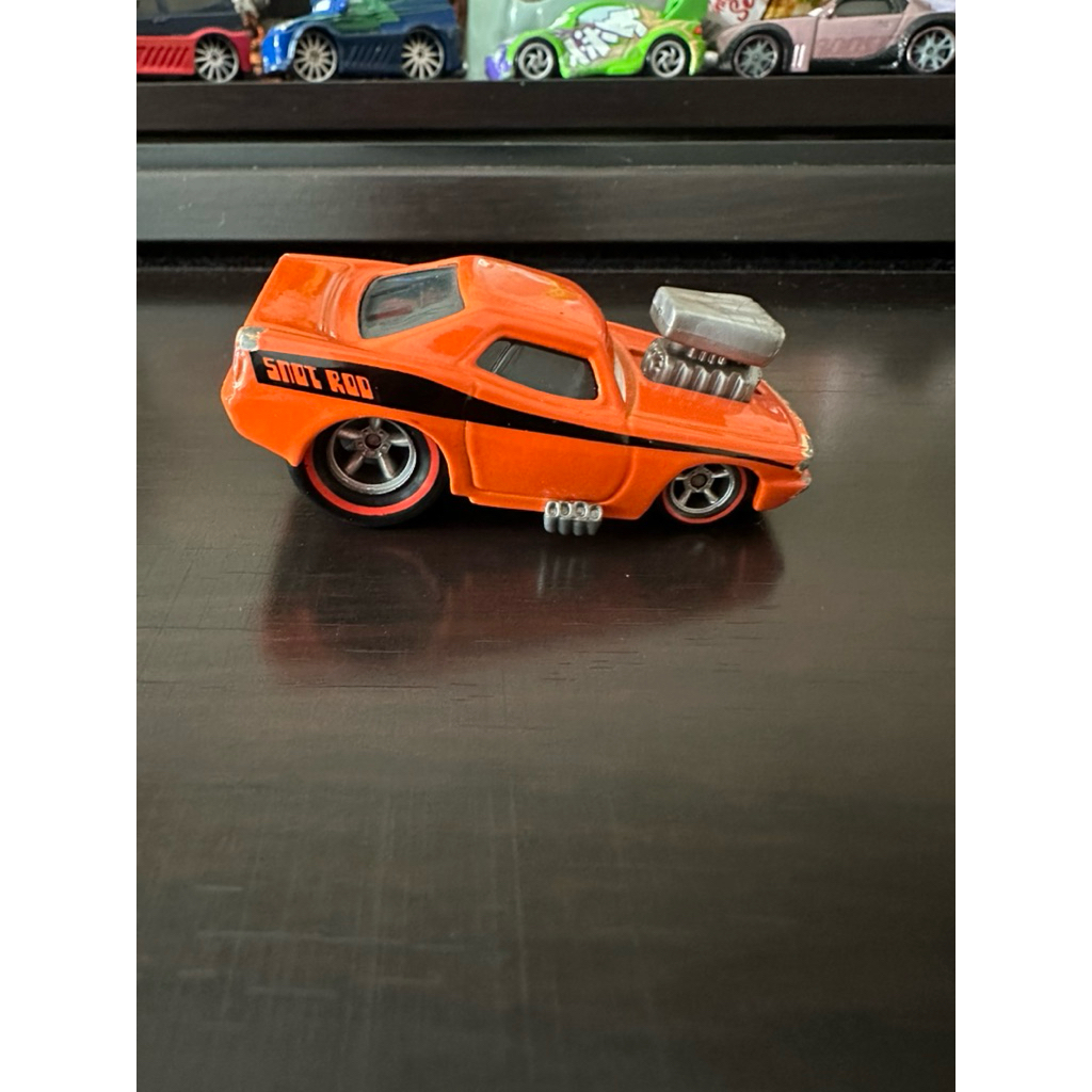 Diecast Mattel Disney Pixar Cars Snot Rod Orange Drag Muscle Car Loose Original