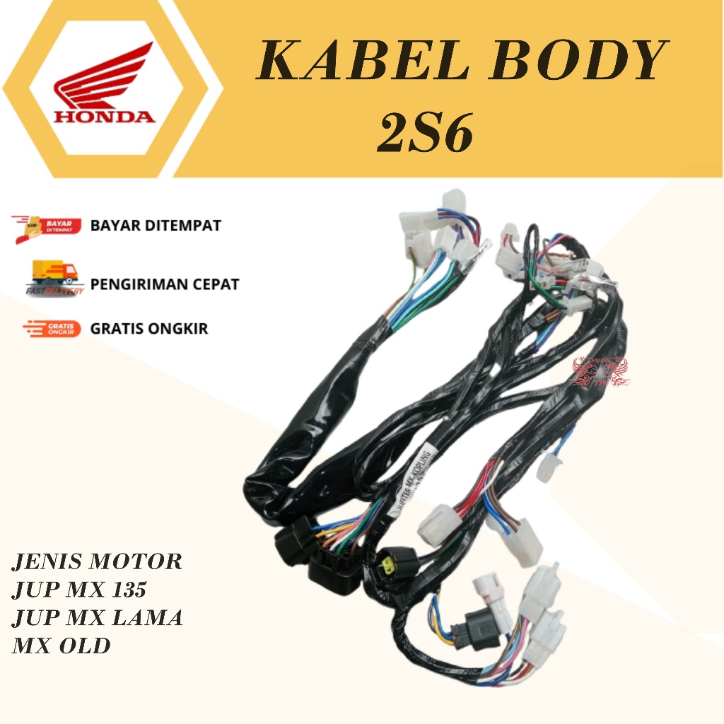 KABEL BODY 2S6/ JUP MX 135/ JUP MX LAMA/MX OLD