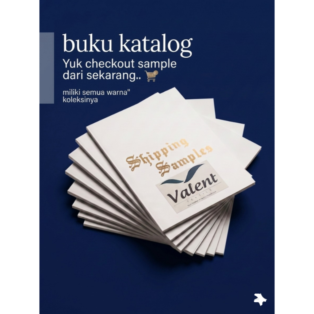 BUKU KATALOG KAIN SPREI KATUN LOKAL DAN KATUN JEPANG