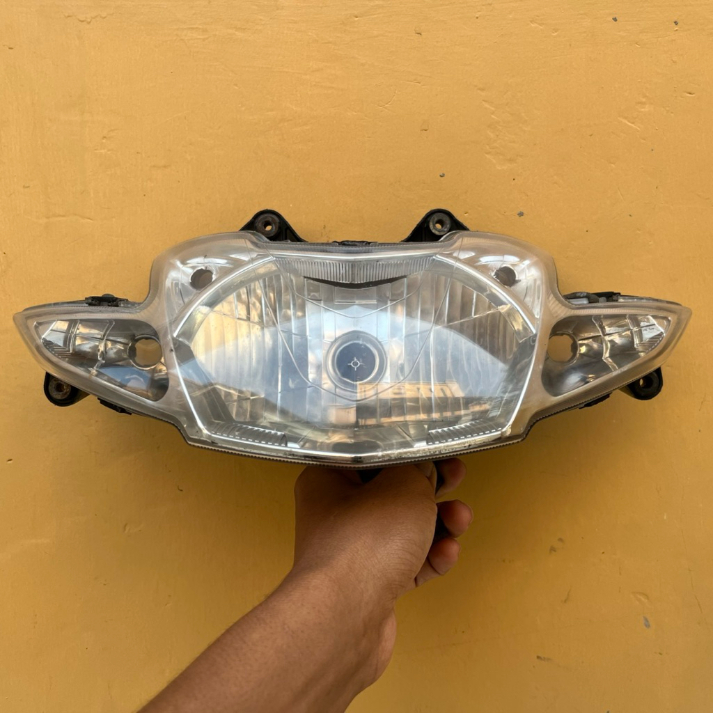 headlamp reflektor lampu depan TVS NEO 110 original copotan