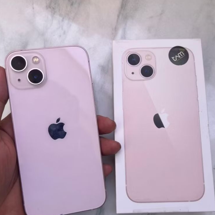SECOND IPHONE 13 PINK 128GB RESMI KONDISI MULUS NORMAL SINYAL AMAN