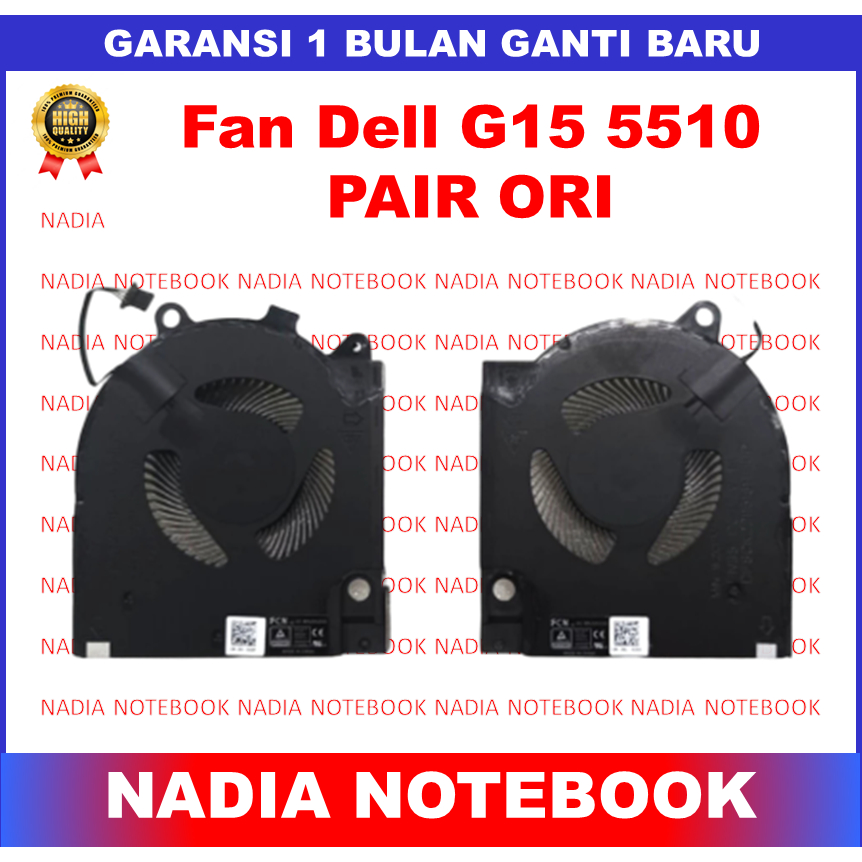 Fan Dell G15 5510 G15 5511 G15 5515 RTX3050 RTX3060 CN-0203MH VARIAN