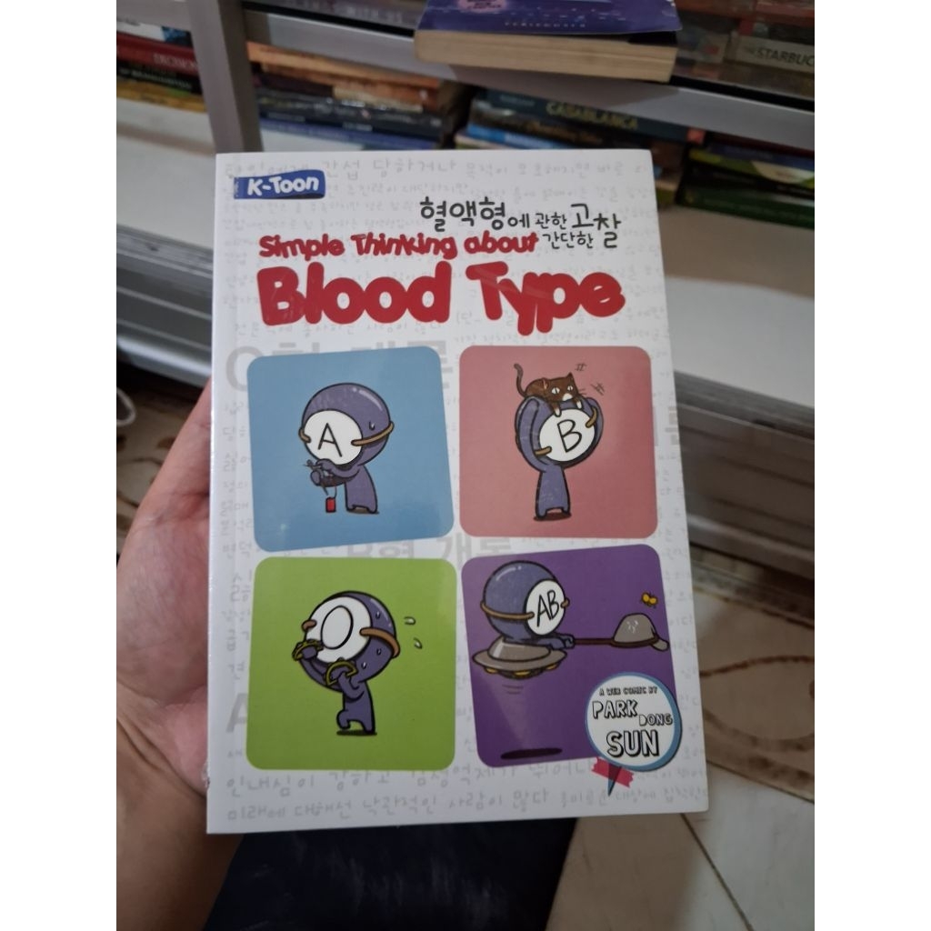 buku simple thinking about blood type