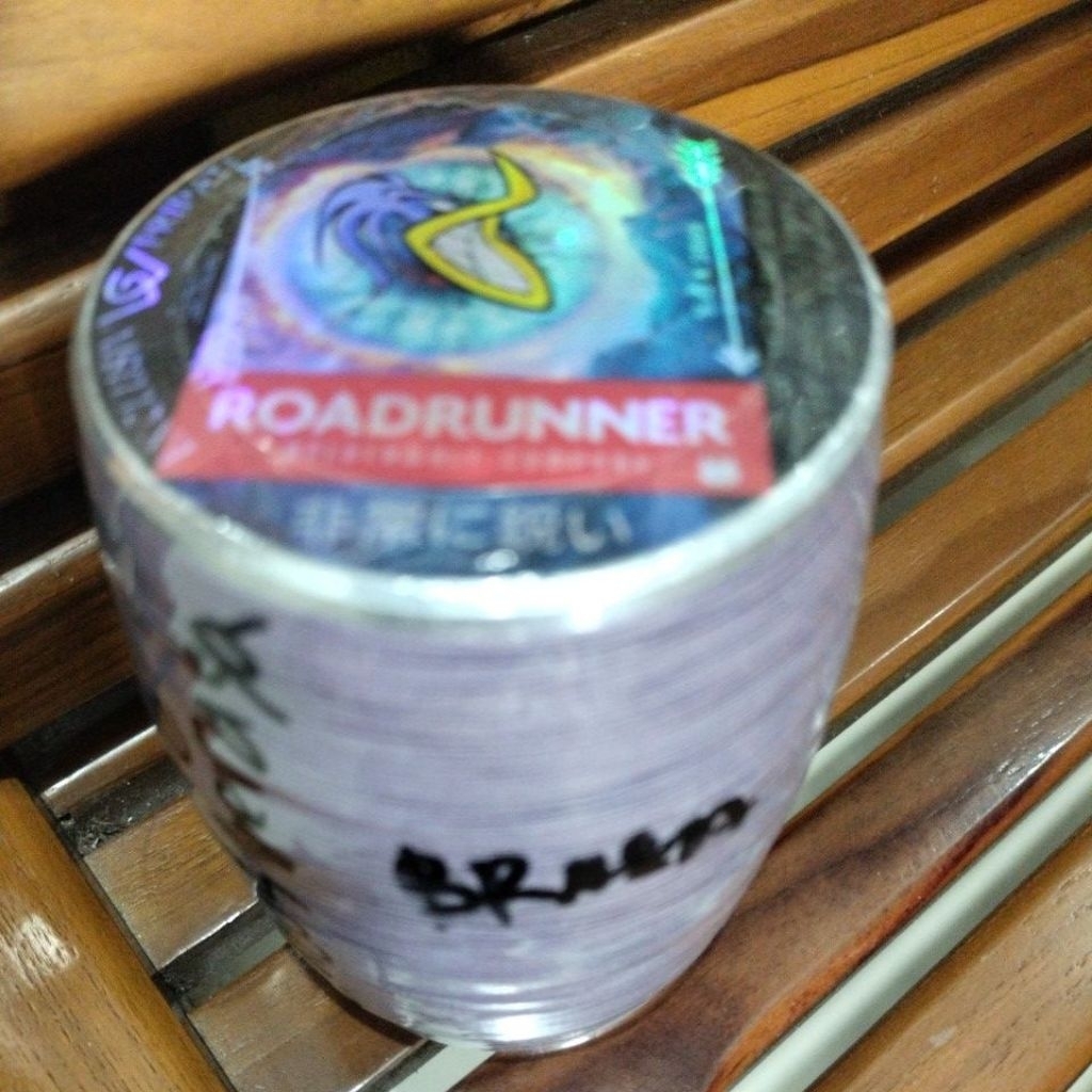 gelasan matot Road Runner by golden wolf dgn panjang 6000 yard size 023 tekstur halus berasa bahan a