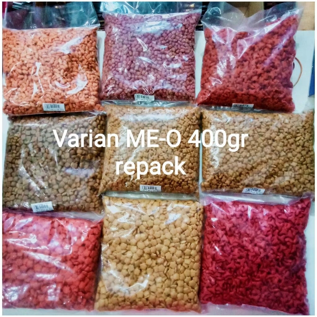 Makanan kucing kiloan 400gr Me-O makanan kucing kering BISA INSTANT