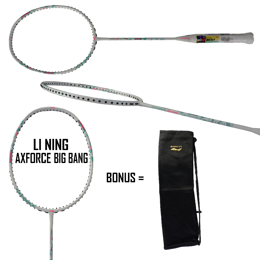 Raket Badminton ORIGINAL LINING AXFORCE BIG BANG 4U