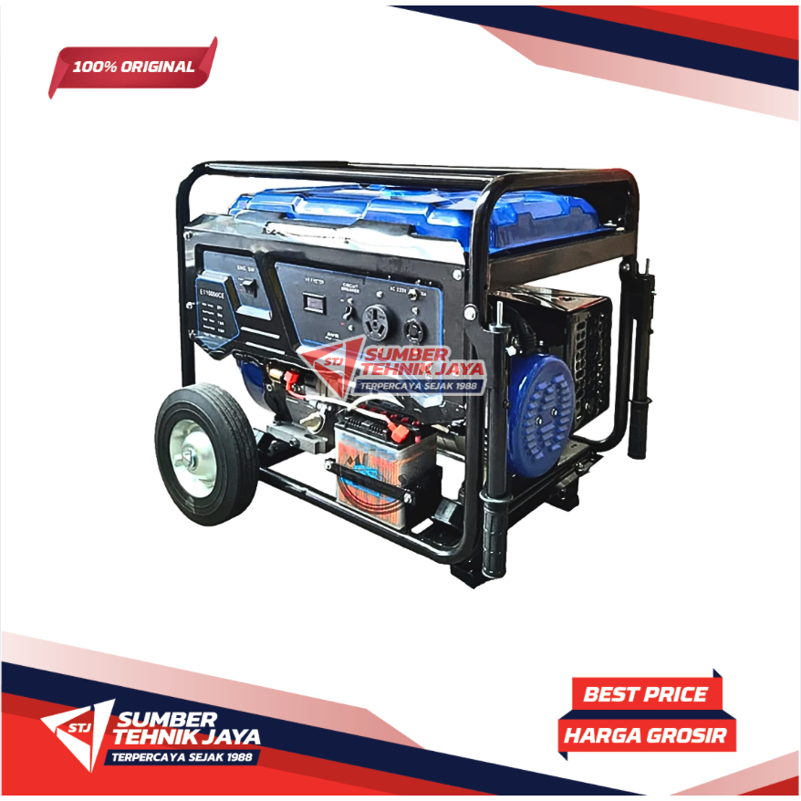 genset GENERAL ET 9000 CE Power Generator 7000 Watt / Generator ET 9000 CE 7.000Watt ORIGINAL ASLI