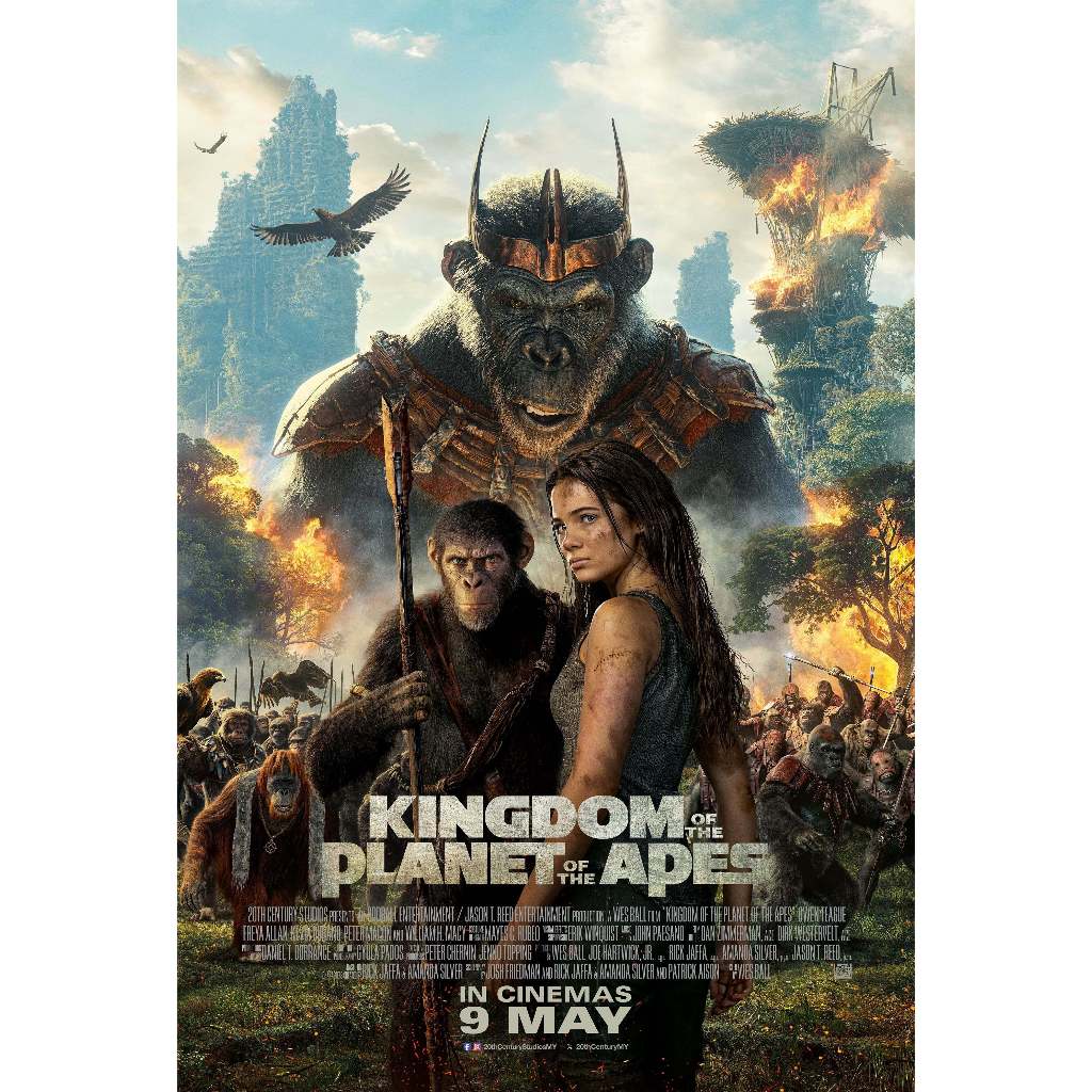 DVD Kingdom of the Planet of the Apes (2024)