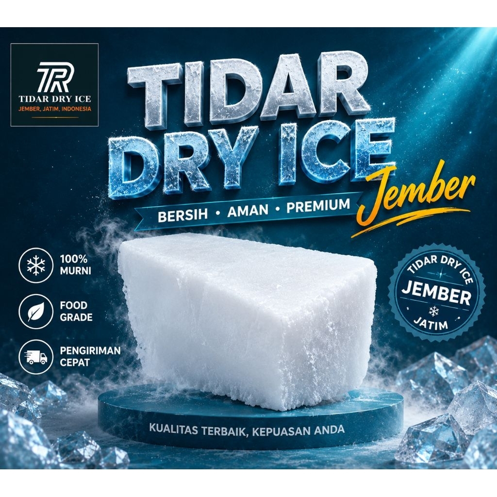 Jember Dry ice ice kering biang es ( tidar)