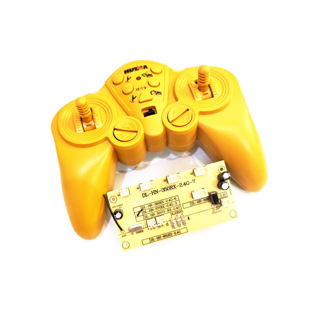 part remot dan receiver board rc excavator HUINA 1535 1535-1 1550 1550-70 DL-HN-350RX-2.4G-7