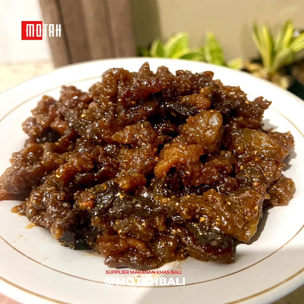 BE MANIS Dendeng Babi 250gr / Lauk Babi Manis Bali /  Dendeng Babi Bali / Babi Pedas Manis / Daging 