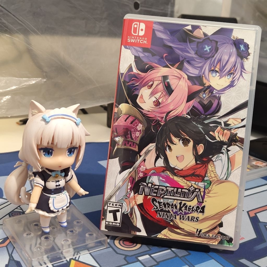 neptunia x senran kagura ninja wars nintendo switch