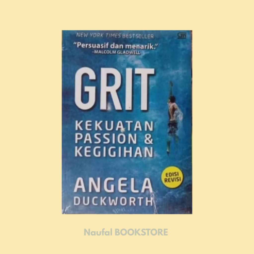 Buku GRIT Kekuatan passion dan kegigihan