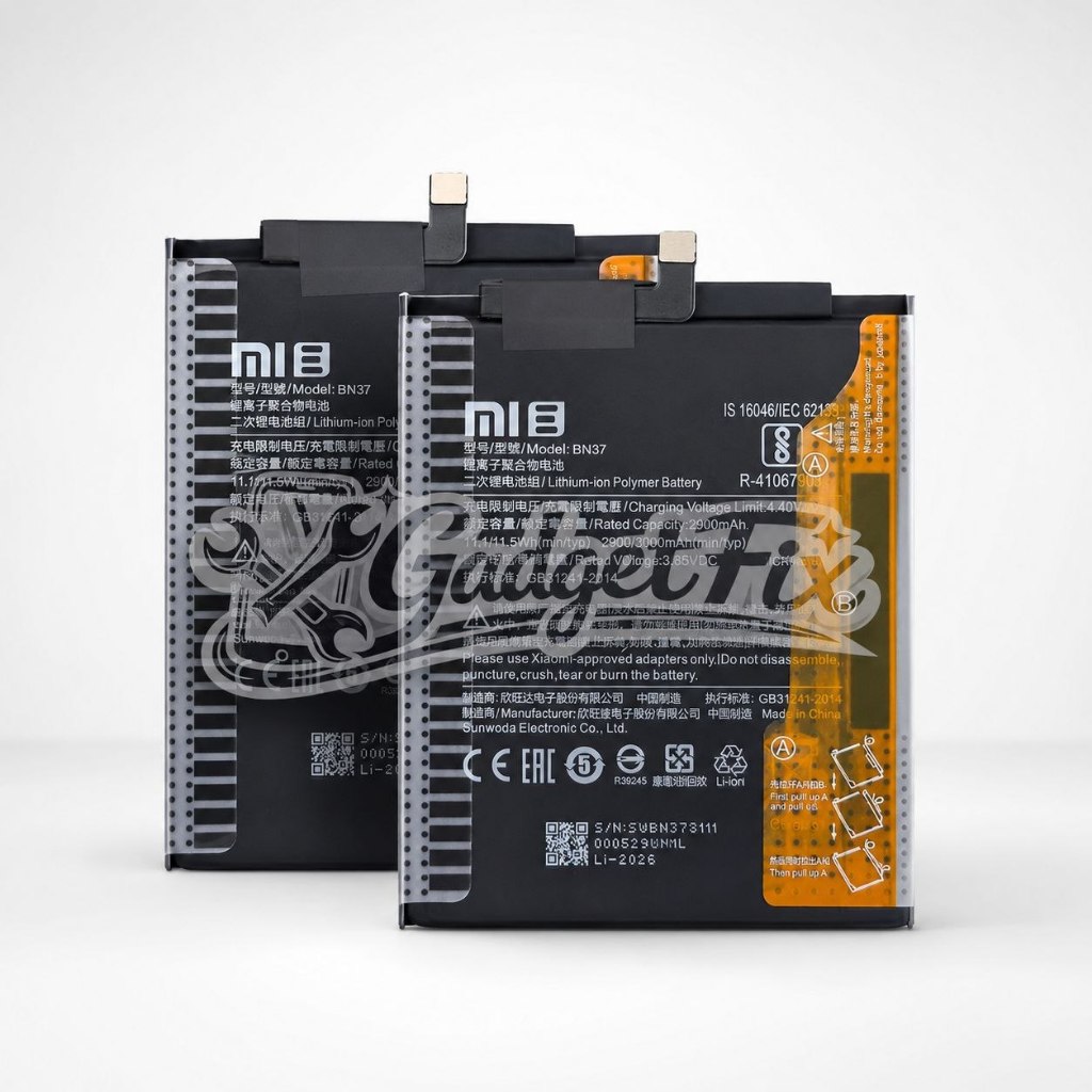 Baterai Batre Xiaomi BN37 Original HP Xiaomi Redmi 6 / Redmi 6A Battery Batrei Tanam Xiomi Redmi 6 6