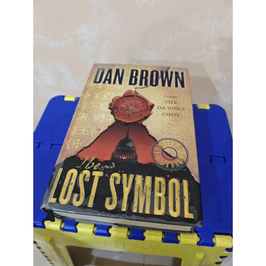 novel ori original the lost symbol hard cover hc dan brown buku bekas preloved