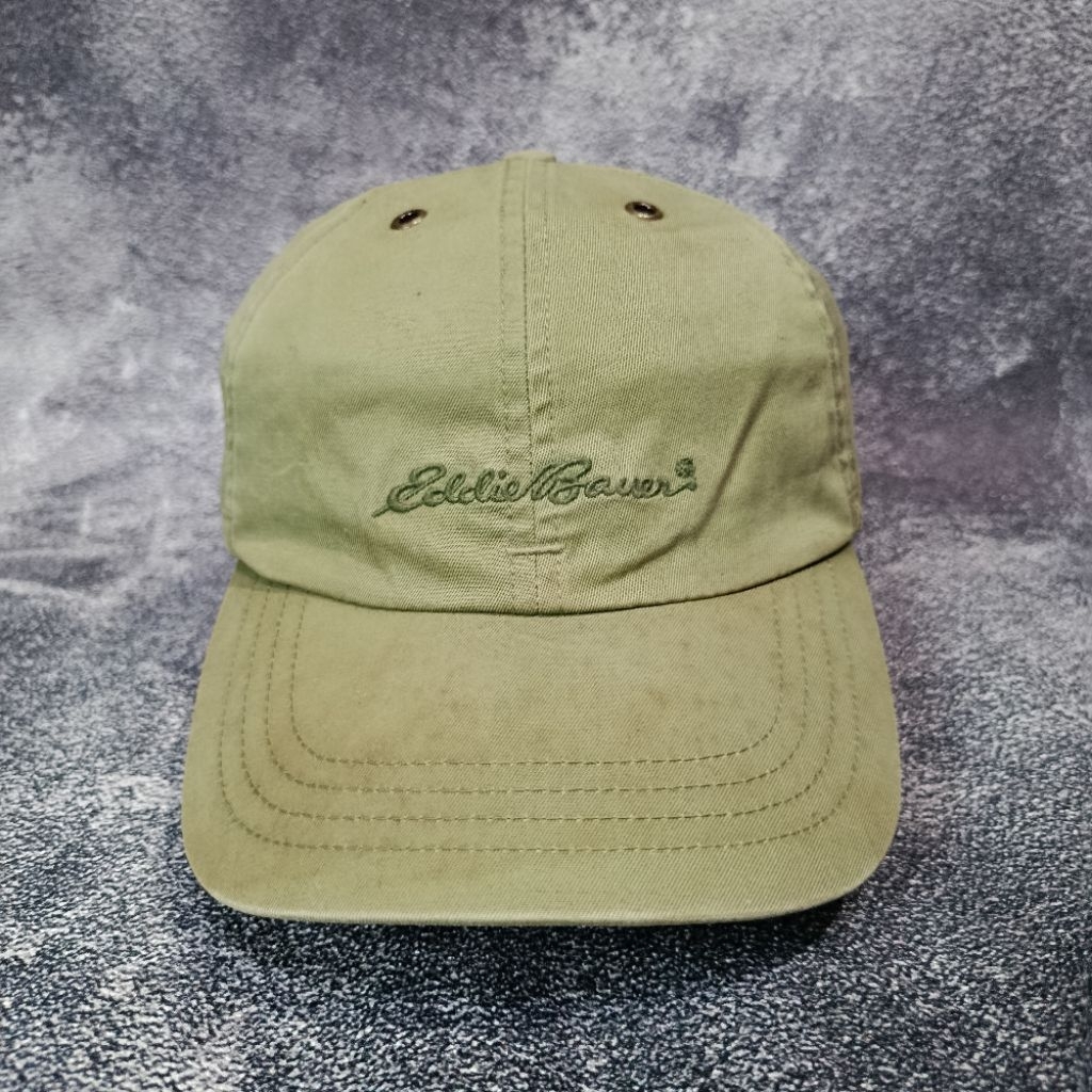 Digidegu Topi Eddie Bauer - Hijau Army