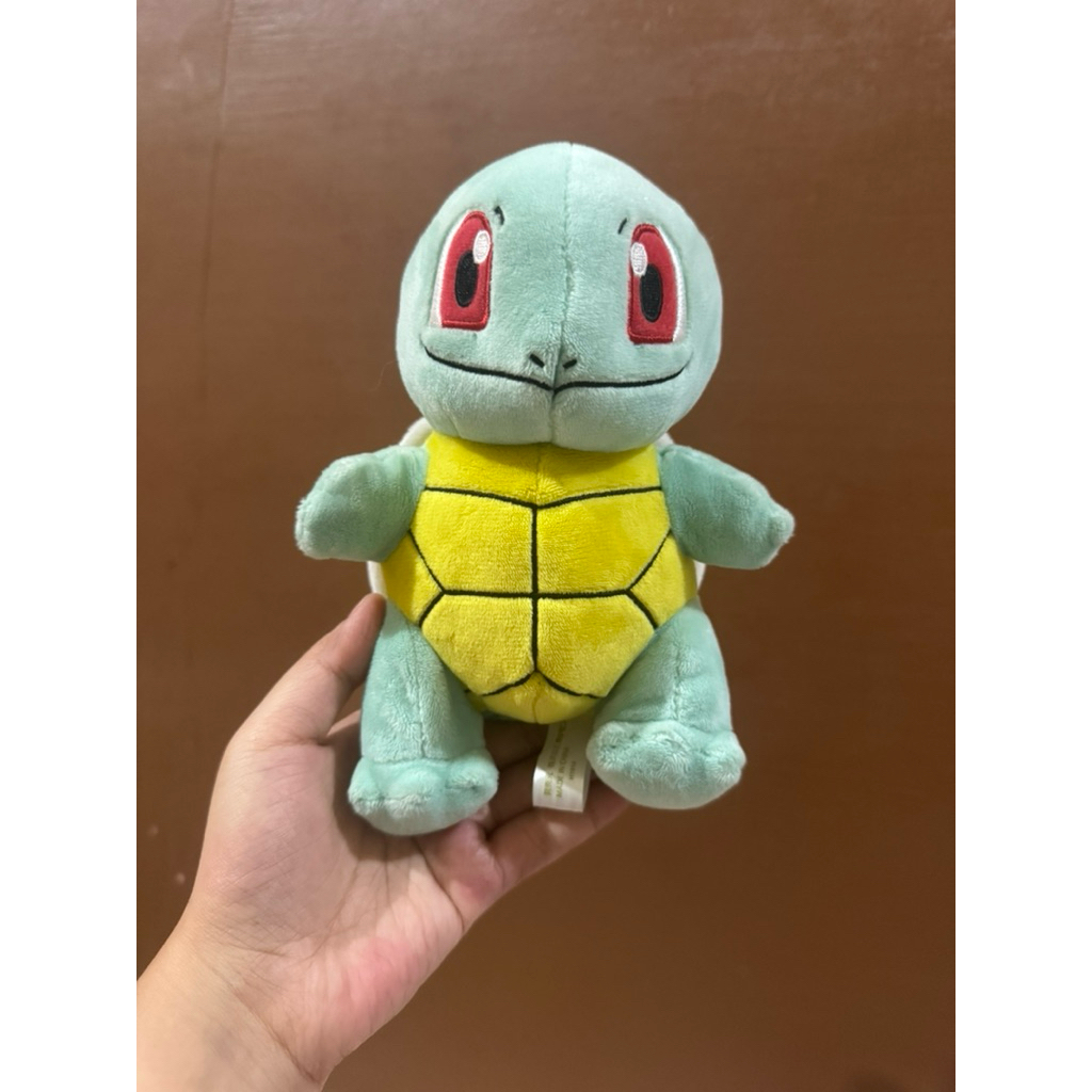 Boneka Karakter Pokemon Squirtle size 20cm Original / Boneka Pokemon Squirtle / Boneka Pokemon / Bon