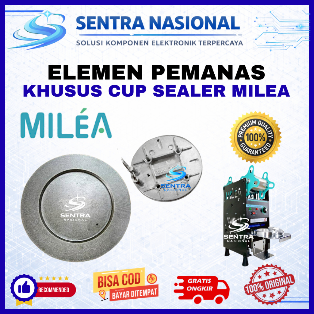 ELEMEN CUP SEALER KHUSUS MEREK MILEA CUP SEALER ORIGINAL | ELEMEN ALAT PRESS MINUMAN ASLI KHUSUS MER