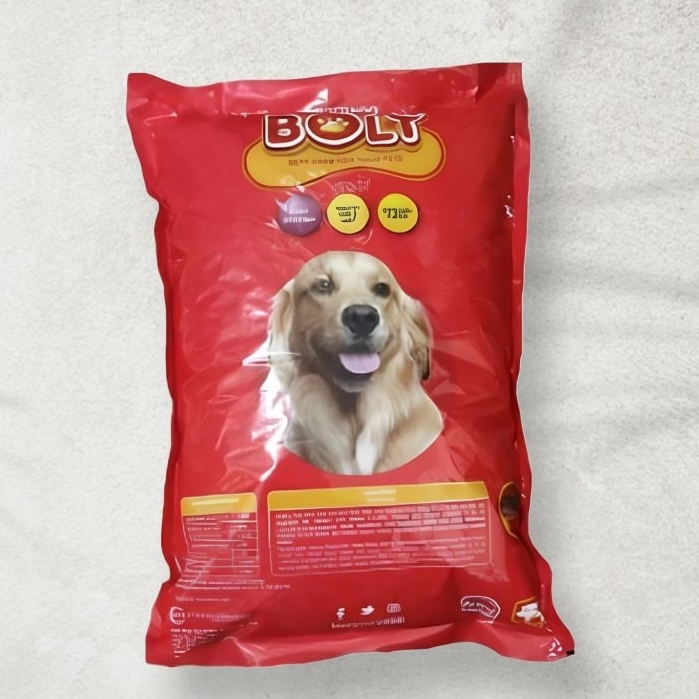 Makanan Kucing BOLT DOG BEEF BENTUK BULAT, BOLT DOG