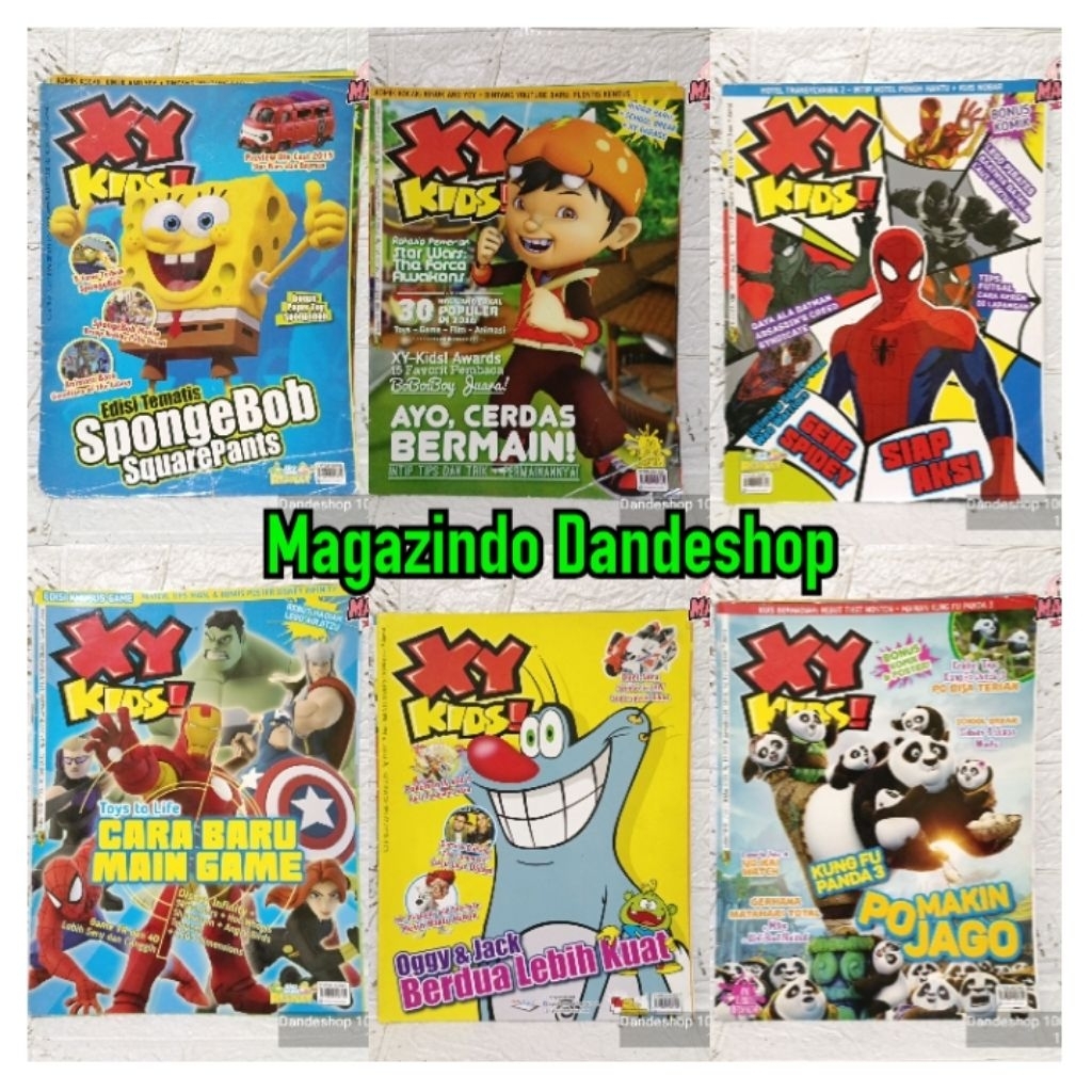 XY KIDS majalah anak (bekas preloved)