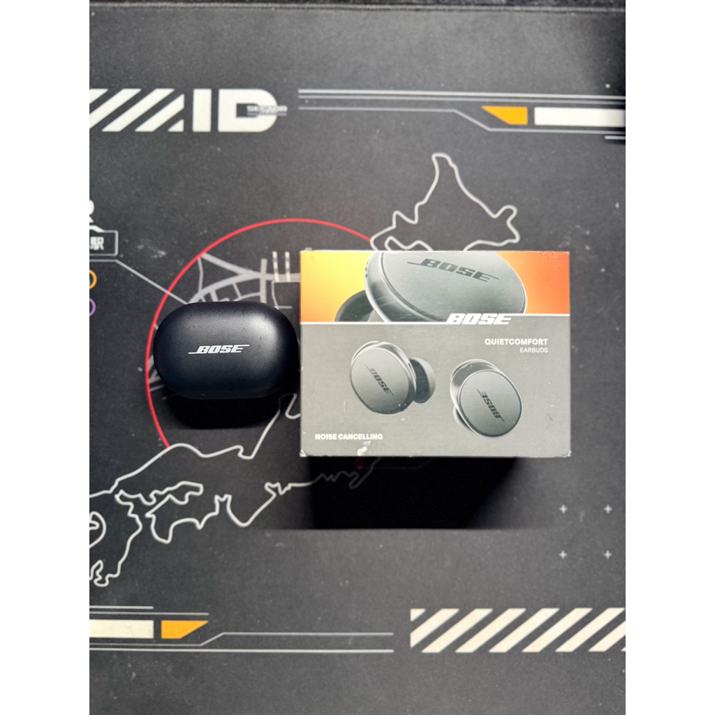Bose Quietcomfort Earbuds ANC Noise Cancelling TWS Earphone - Black Resmi Bose Indonesia