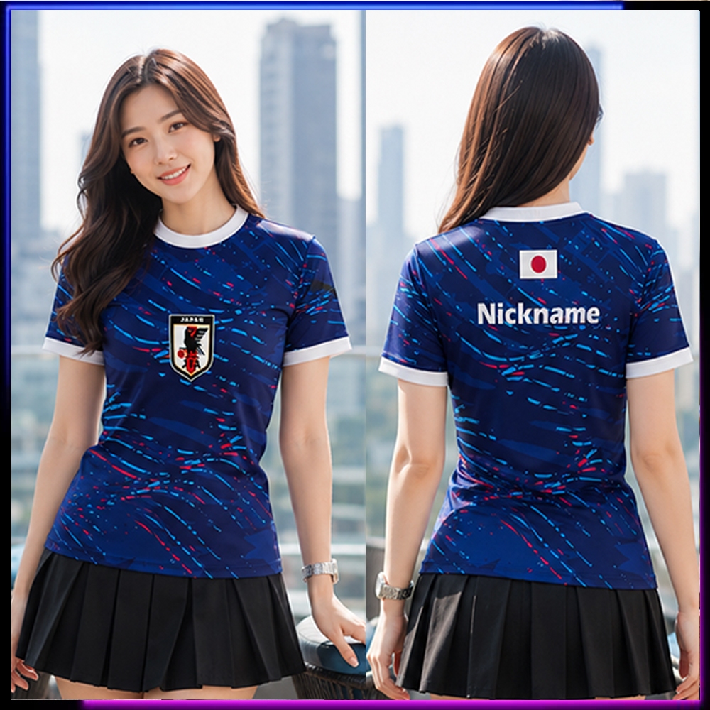 Jersey Suporter Timnas Jepang / Jersey Jepang 26 Away Custom Nama