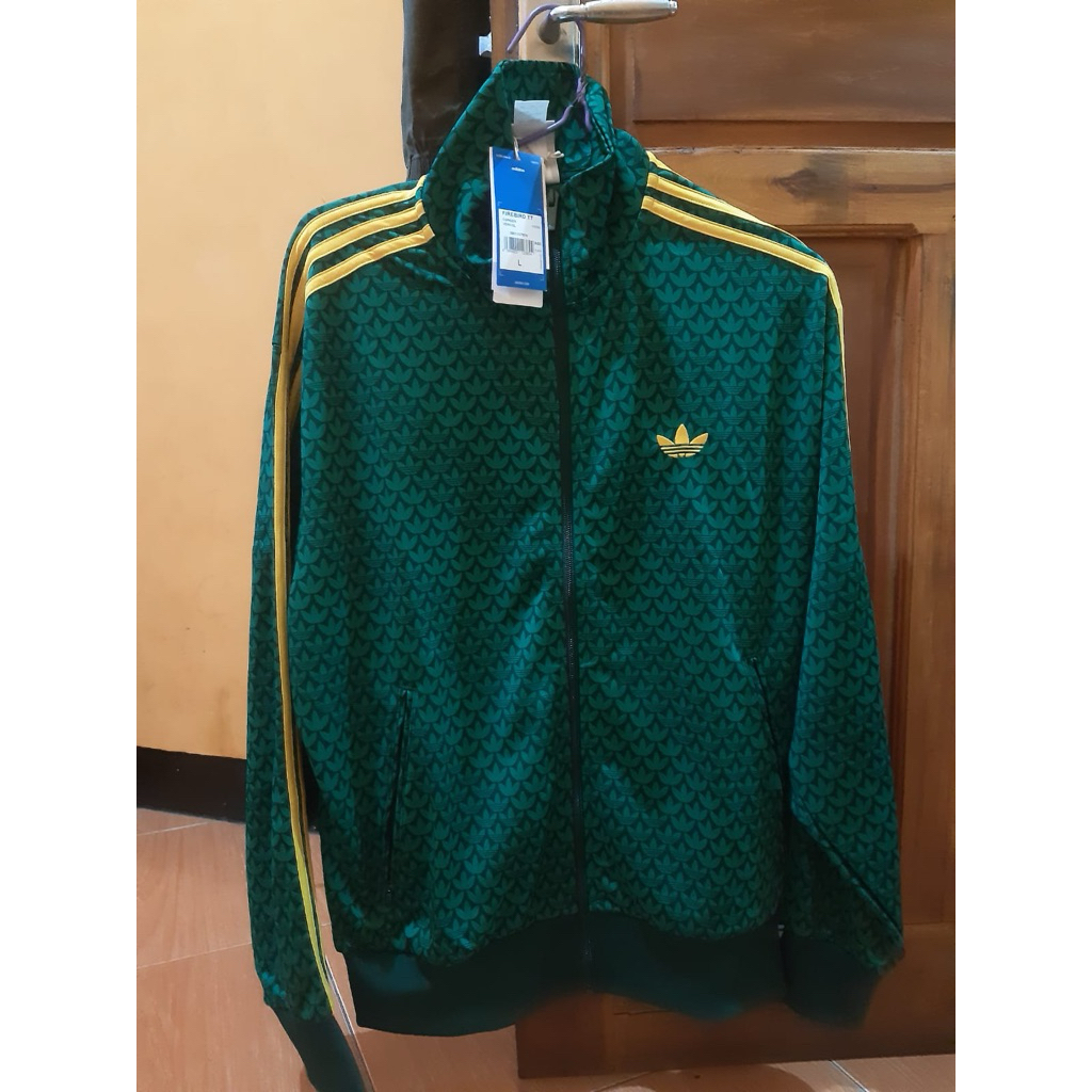 ADIDAS TRACK TOP LONGGAR MONOGRAM FIREBIRD
