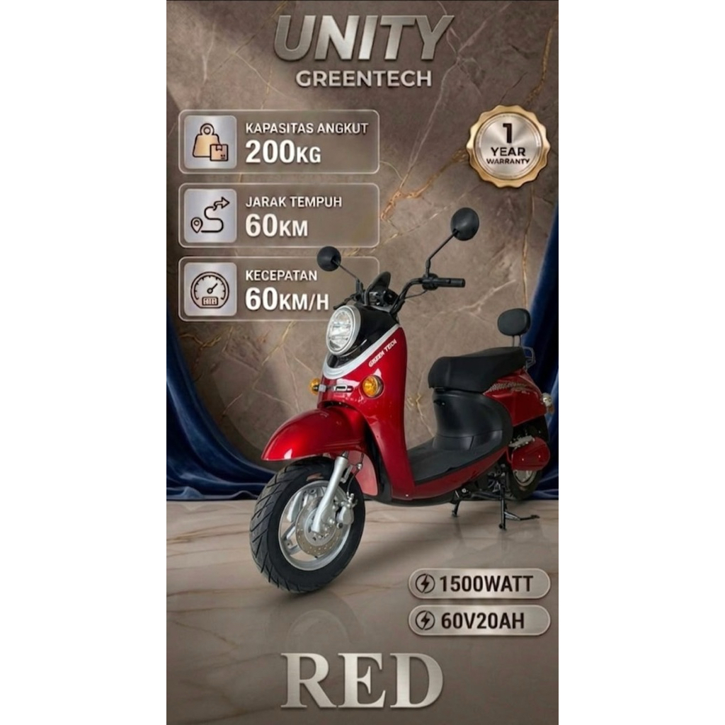 Motor Listrik Greentech Unity - Off The Road